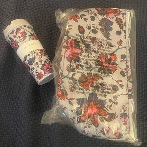 Vera Bradley Floral Lunchbox and Tumbler Set